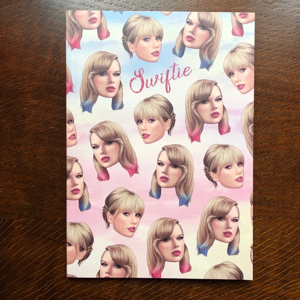 Taylor Swift Notebook. New. Never used!